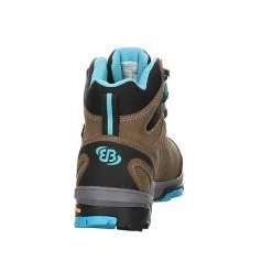 Brütting Damen Schuhe Outdoor Mount Trish High Outdoorschuh Wandern Trekking Leder-/Textilkombination Uni Outdoorschuhe - Braun/grün -Outdoorschuhe Verkäufe 27569296 04