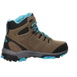 Brütting Damen Schuhe Outdoor Mount Trish High Outdoorschuh Wandern Trekking Leder-/Textilkombination Uni Outdoorschuhe - Braun/grün -Outdoorschuhe Verkäufe 27569296 05