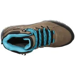 Brütting Damen Schuhe Outdoor Mount Trish High Outdoorschuh Wandern Trekking Leder-/Textilkombination Uni Outdoorschuhe - Braun/grün -Outdoorschuhe Verkäufe 27569296 08