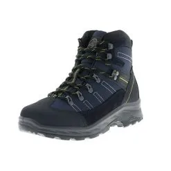 JACALU Damen Herren Wanderschuhe Wanderstiefel Bergschuhe Trekking Blau - Blau