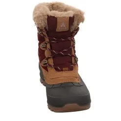 Kamik Snovalley 5 Schneeboots Leder-/Textilkombination Uni Alpinstiefel - Rot/lila -Outdoorschuhe Verkäufe 28524416 03