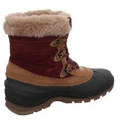 Kamik Snovalley 5 Schneeboots Leder-/Textilkombination Uni Alpinstiefel - Rot/lila -Outdoorschuhe Verkäufe 28524416 05