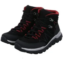Gabor Damen Schuhe Outdoor Outdoorschuh Wandern Trekking Leder-/Textilkombination Gemustert Outdoorschuhe - Schwarz -Outdoorschuhe Verkäufe 28524519 10