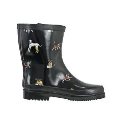 Regenliebe Gummistiefel Waldi Halbschaft Mit Hunde Motiv - Schwarz 13 Regenliebe Gummistiefel Waldi Halbschaft Mit Hunde Motiv - Schwarz -Outdoorschuhe Verkäufe 29630010 05