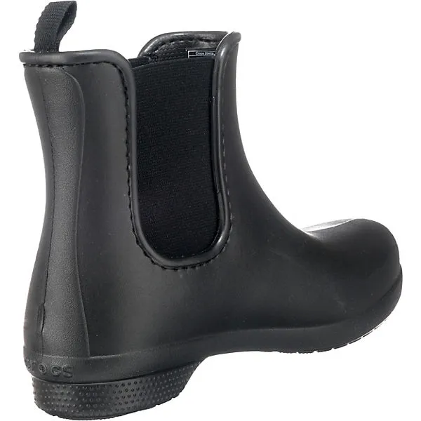 Crocs Freesail Chelsea Boot W Blk/Blk Gummistiefel - Schwarz 4 Crocs Freesail Chelsea Boot W Blk/Blk Gummistiefel - Schwarz – Bild 4