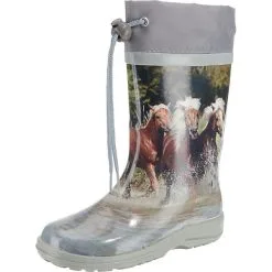 Beck Gummistiefel PFERDE Für Mädchen, Pferde - Mehrfarbig