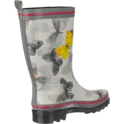 Beck Schmetterling Gummistiefel - Offwhite/grau 9 Beck Schmetterling Gummistiefel - Offwhite/grau -Outdoorschuhe Verkäufe 7409228 05