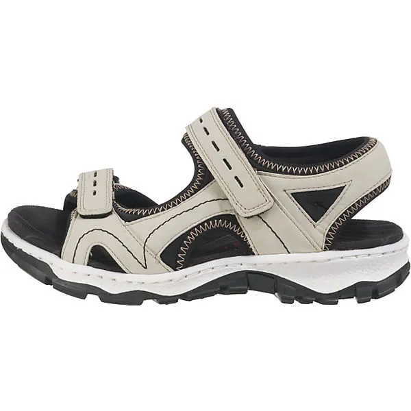 Rieker Buk/Scuba Outdoorsandalen - Beige-kombi 2 Rieker Buk/Scuba Outdoorsandalen - Beige-kombi – Bild 2