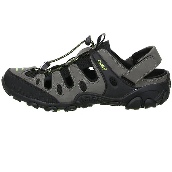 Conway Damen Herren Trekkingsandalen Outdoorschuhe Schwarz/grau/grün - Grau 5 Conway Damen Herren Trekkingsandalen Outdoorschuhe Schwarz/grau/grün - Grau – Bild 5