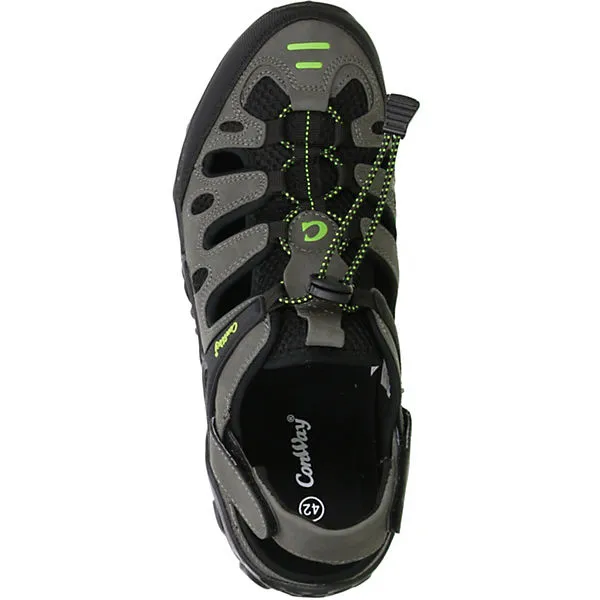 Conway Damen Herren Trekkingsandalen Outdoorschuhe Schwarz/grau/grün - Grau 7 Conway Damen Herren Trekkingsandalen Outdoorschuhe Schwarz/grau/grün - Grau – Bild 7