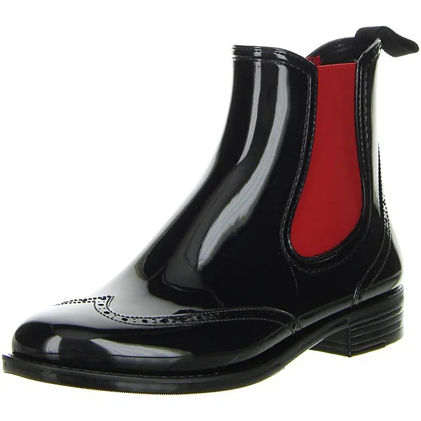 Vista Damen Stiefeletten Gummistiefeletten Schwarz - Schwarz 1 Vista Damen Stiefeletten Gummistiefeletten Schwarz - Schwarz