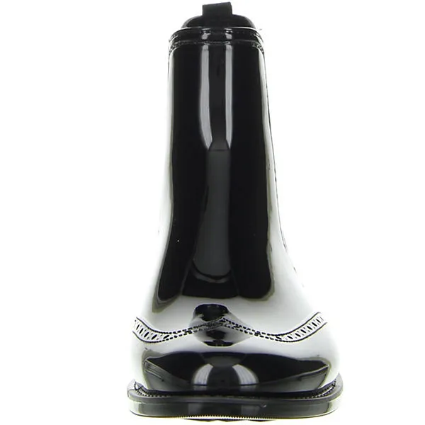 Vista Damen Stiefeletten Gummistiefeletten Schwarz - Schwarz 4 Vista Damen Stiefeletten Gummistiefeletten Schwarz - Schwarz – Bild 4