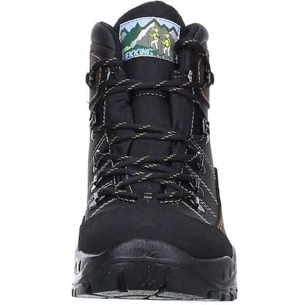 M&G Damen Herren Wanderschuhe Bergschuhe Trekking Anthrazit/braun - Braun 4 M&G Damen Herren Wanderschuhe Bergschuhe Trekking Anthrazit/braun - Braun – Bild 4